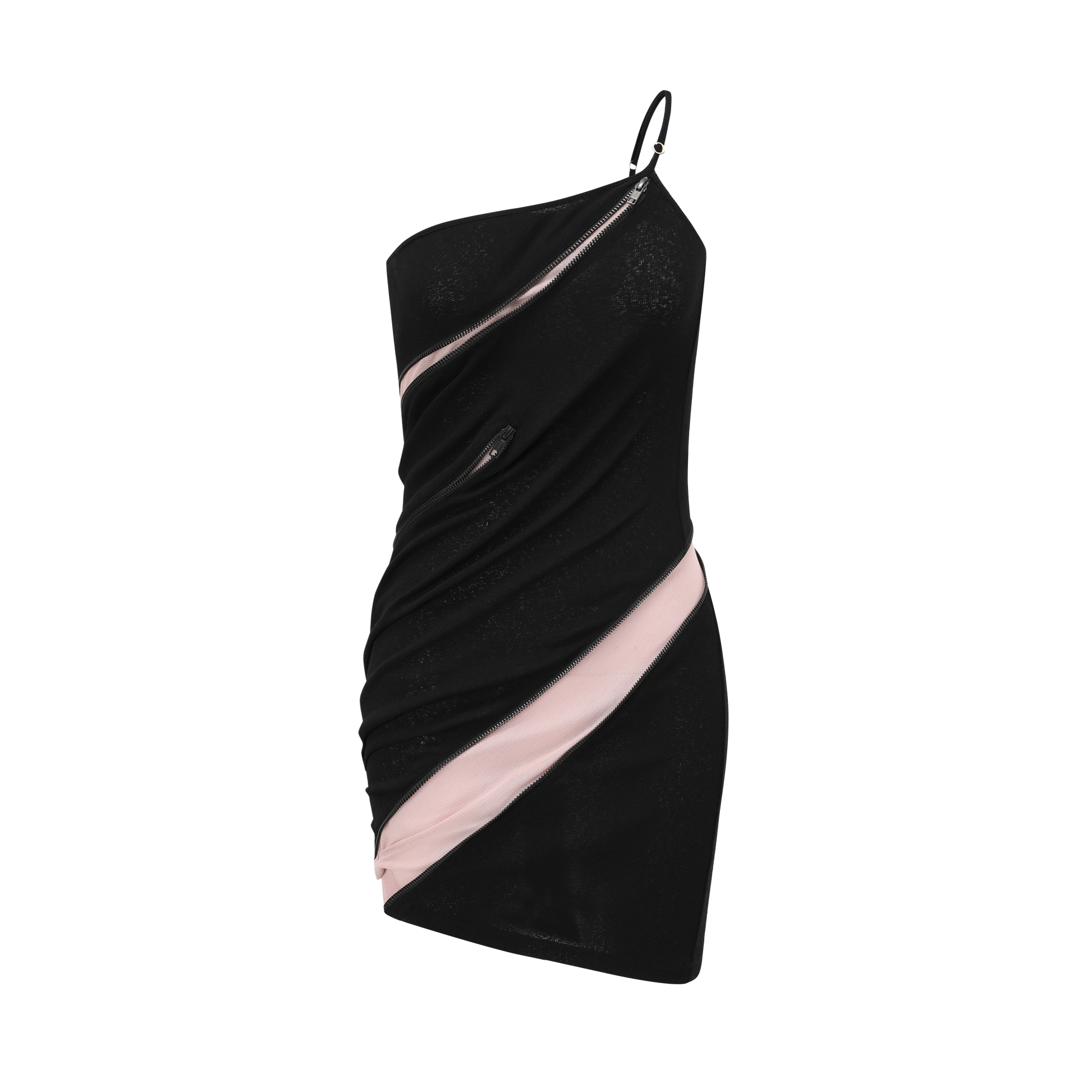 Round Zip Dress