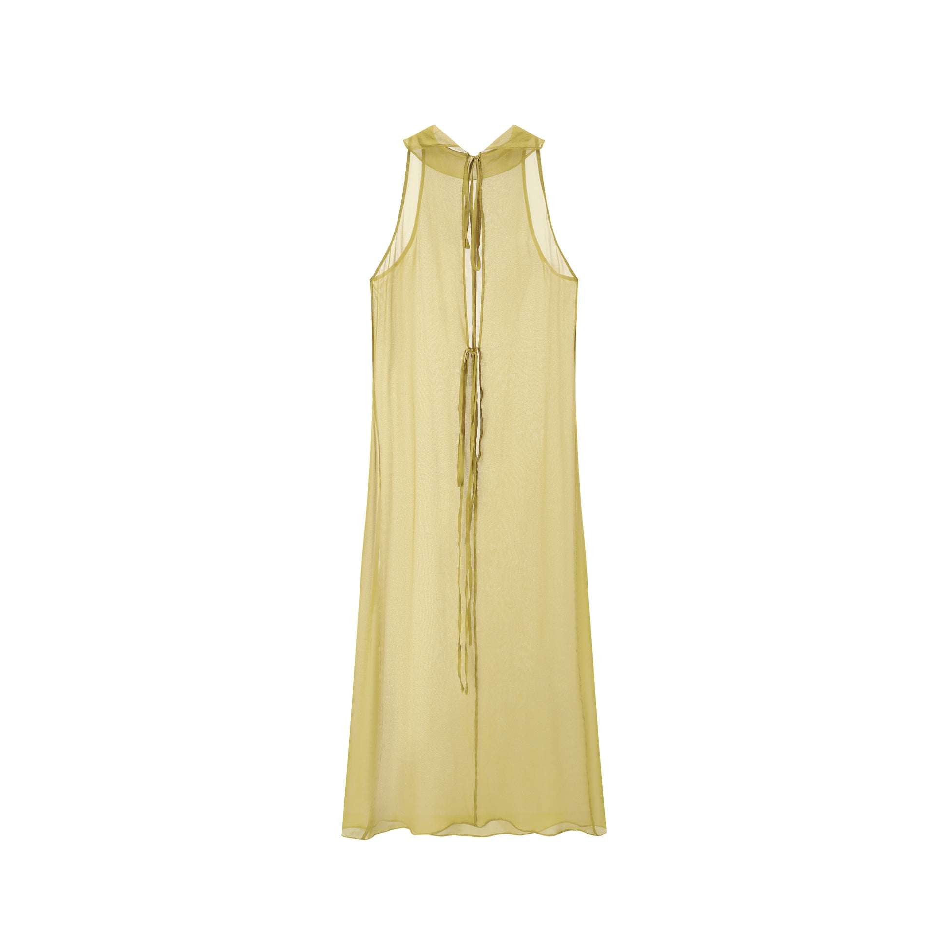 Soft Layered-sheer Dress