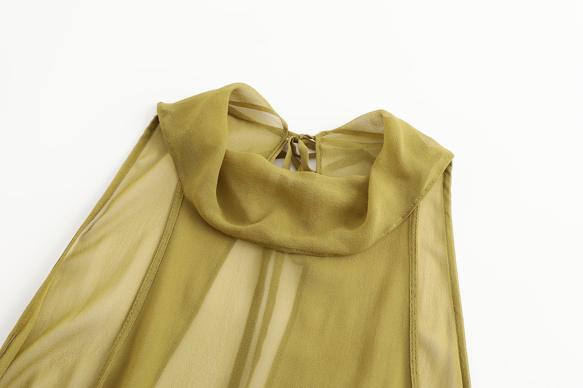 Soft Layered-sheer Dress