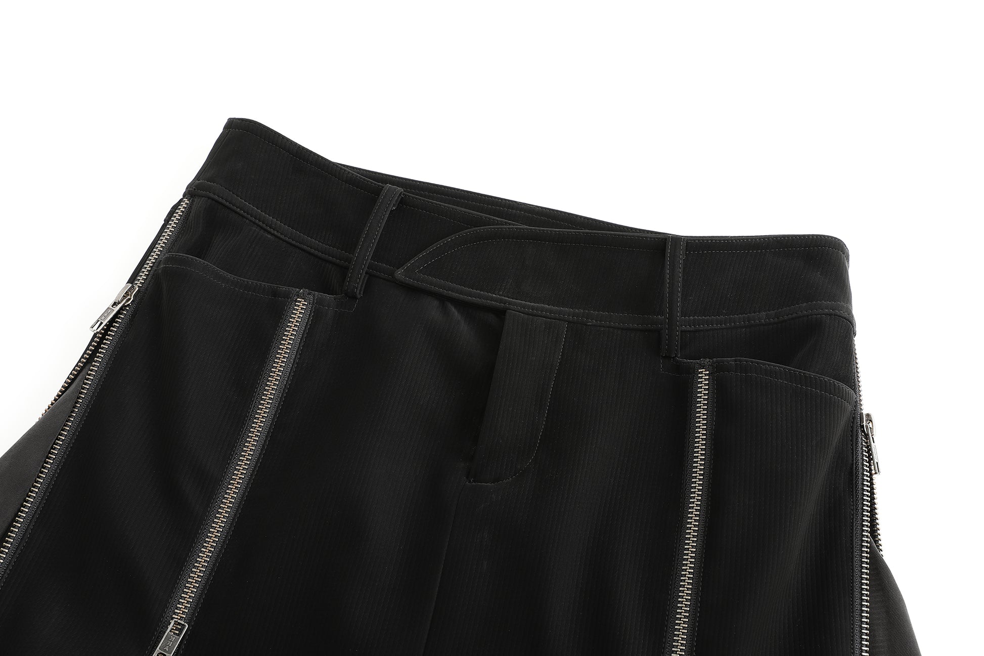 Zip-up Long Skirt