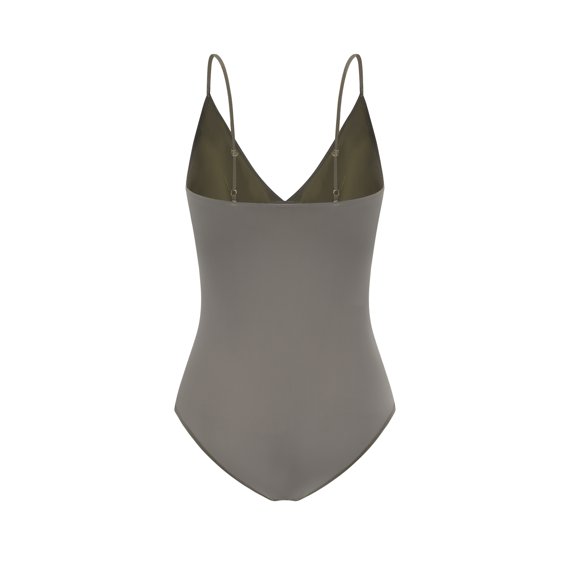 Olive-mixed Bodysuit