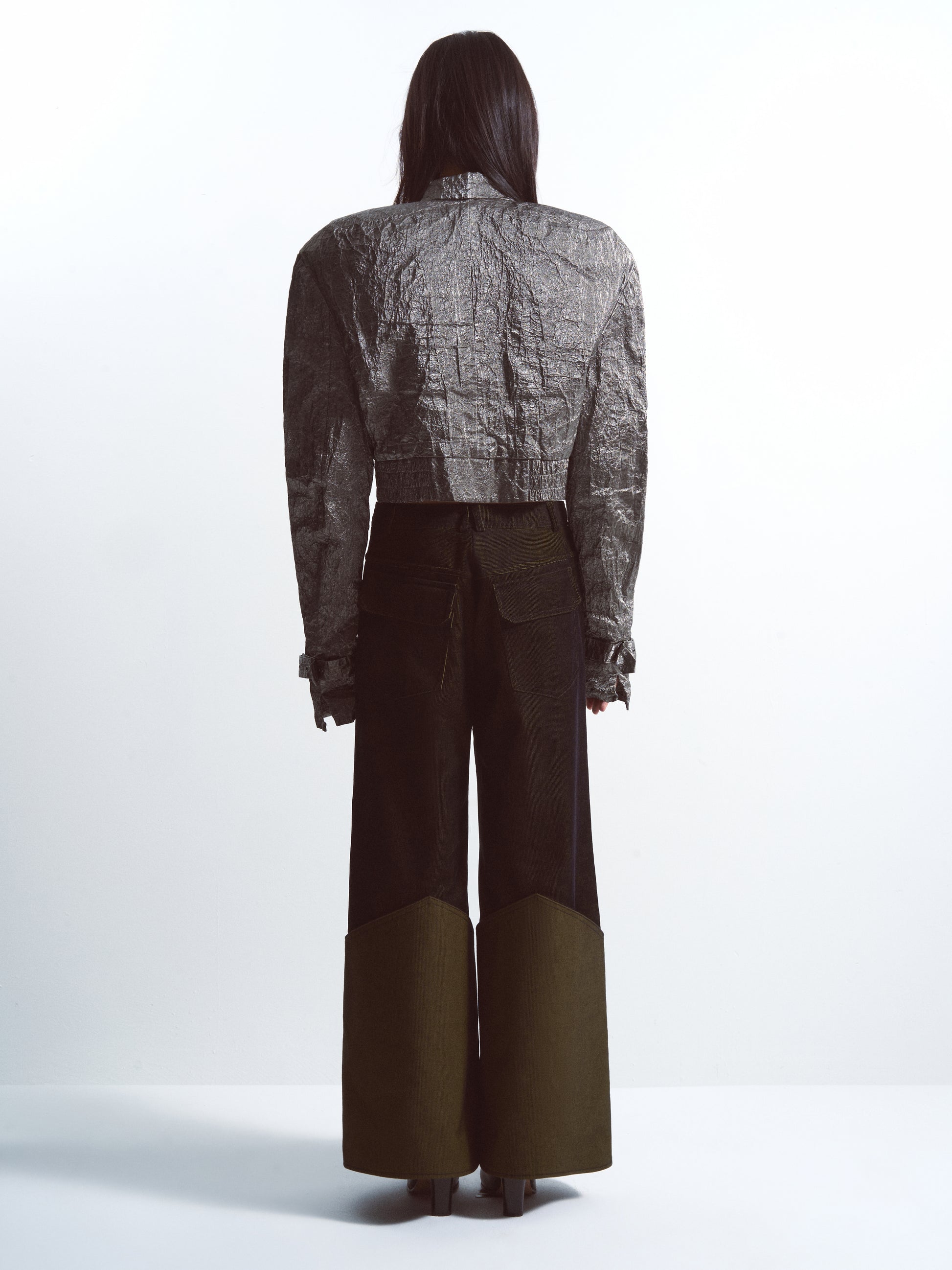 Corduroy Wide Trousers